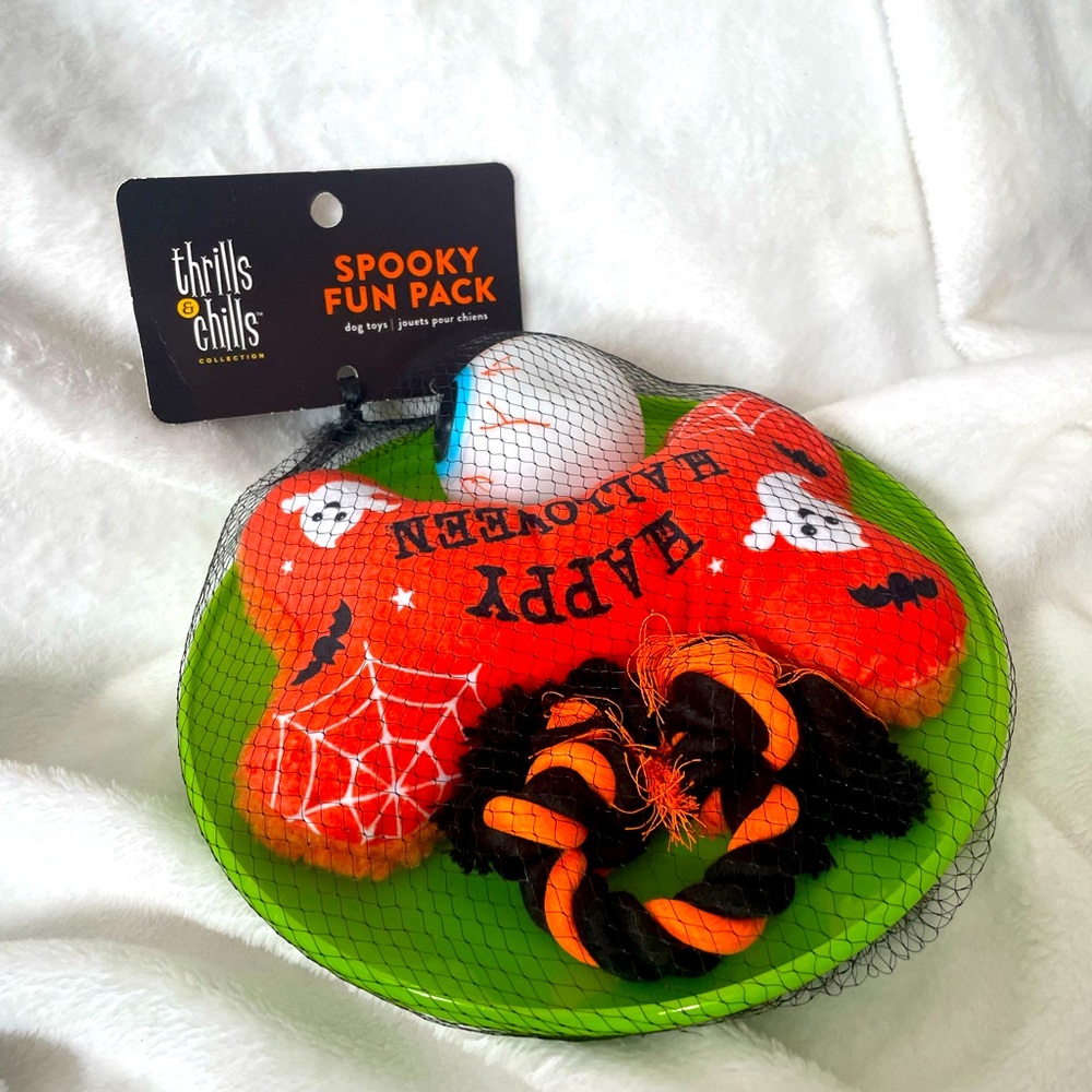 Halloween Dog Frisbee and Toys